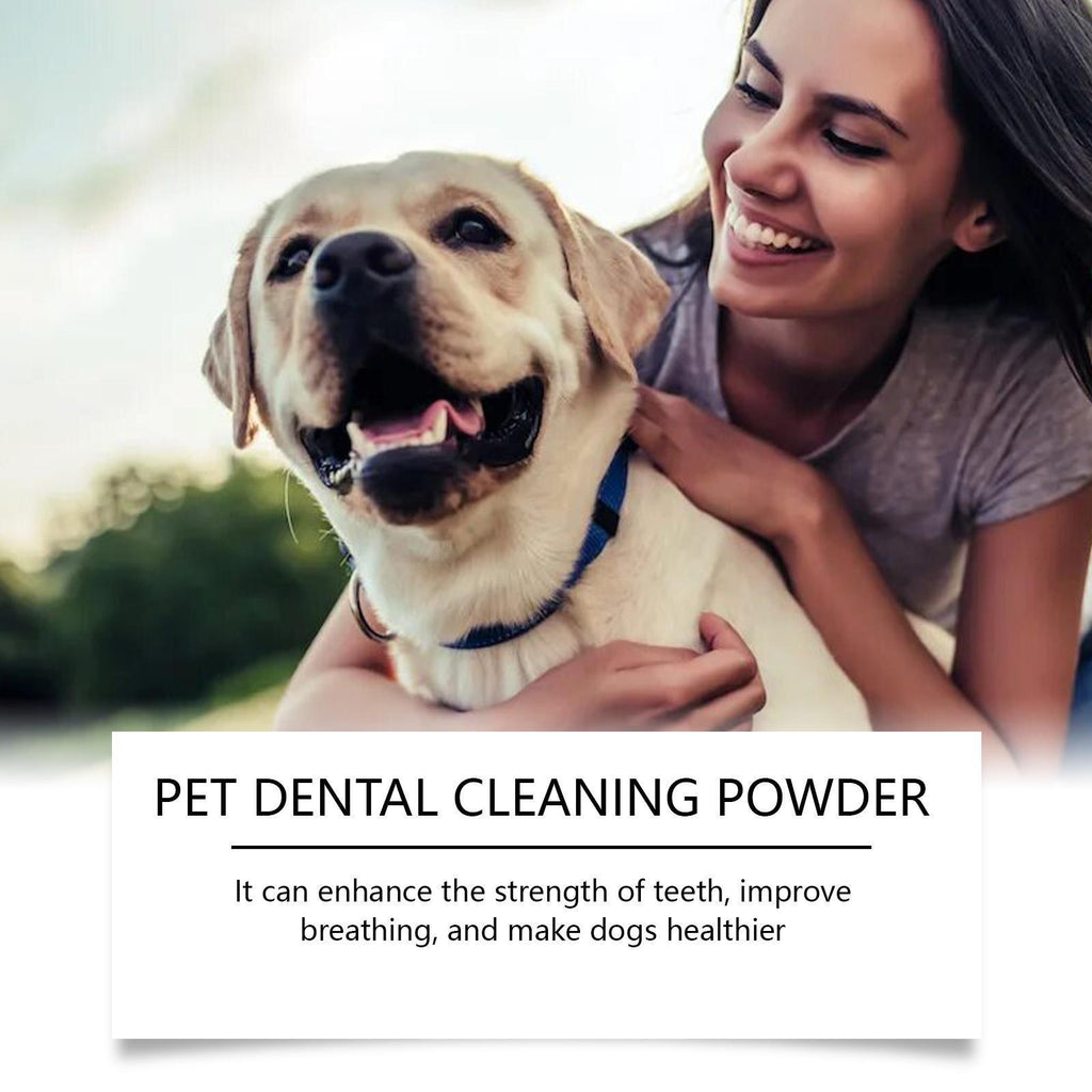 Yeagerbong Dog Tooth Cleaning Powder Gently Cleans Tartar Stains And Freshens Breath - Wellora