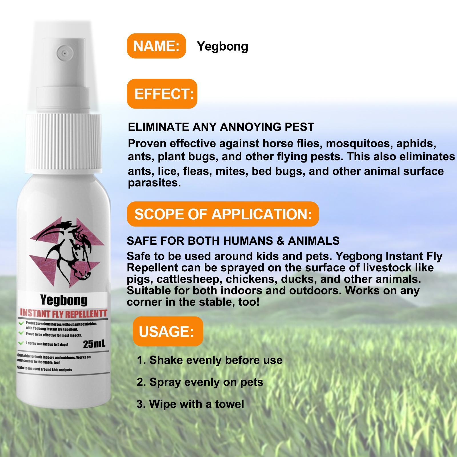 Instant Fly Repellent