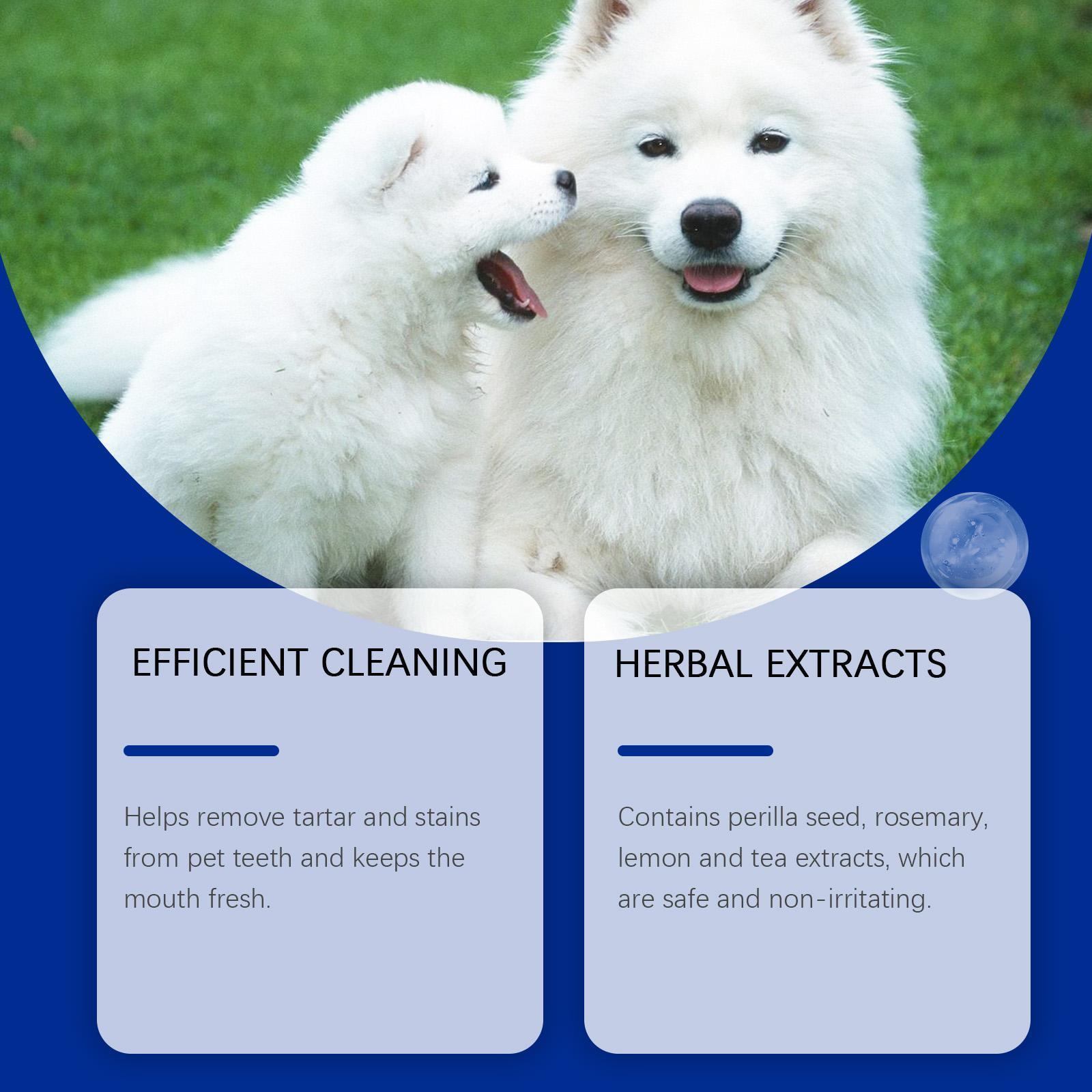 Yeagerbong Dog Tooth Cleaning Powder Gently Cleans Tartar Stains And Freshens Breath - Wellora