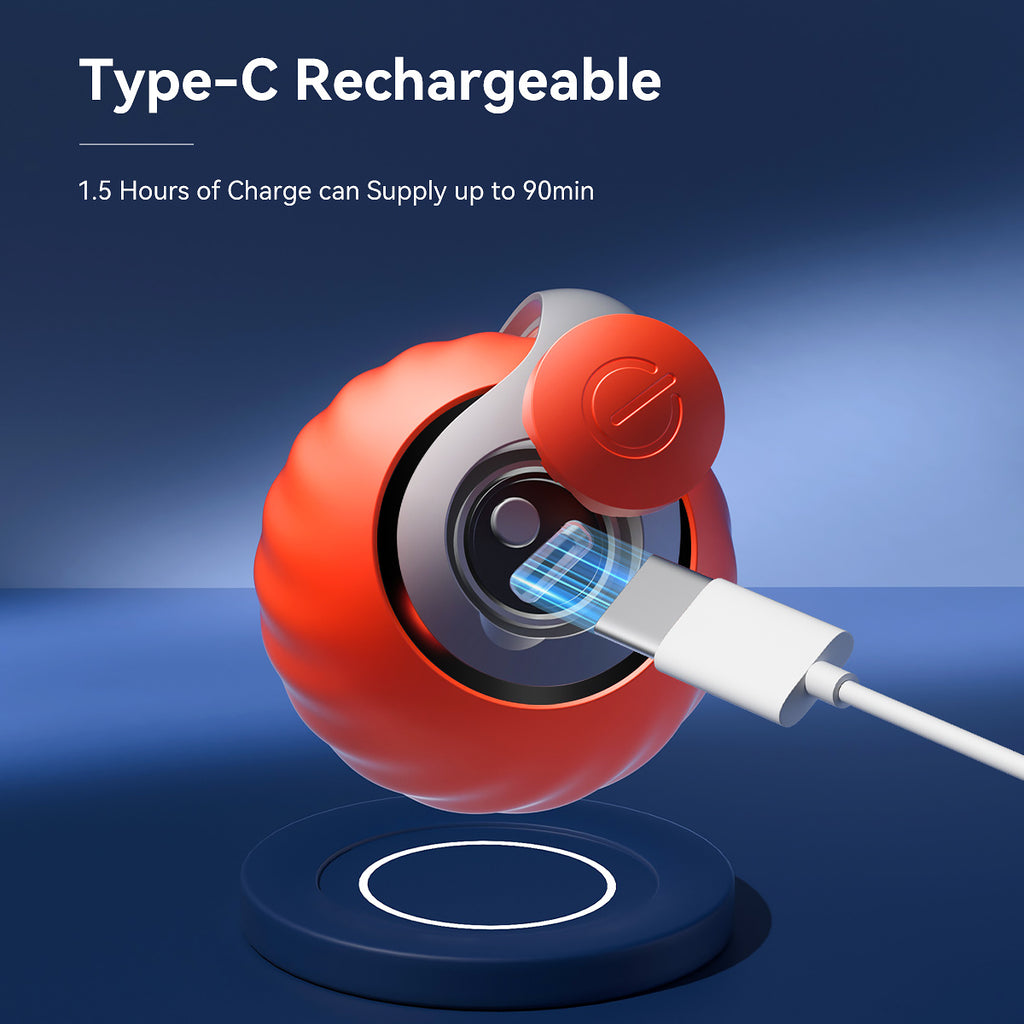 Smart Interactive Cat Ball,Type-C Rechargeable Interactive Cats Toy,Automatic Cat Teaser Toy,Pet Supplies,New Year Gift